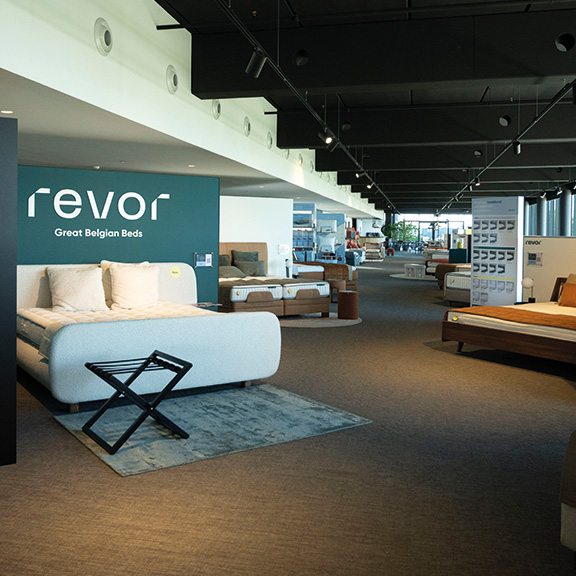 Een kijk in onze showroom in Kuurne, waar je het assortiment kan komen bezichtigen